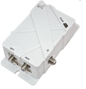 Megasat V1 wzmacniacz 1we./2wyj. 5/20dB