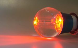 Żarówka E27 Gais 3W RGB + pilot