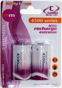 Akumulator R14 MARTMEDIA 4500mAh 2szt
