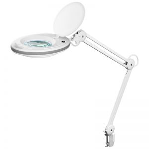 Lampa warsztatowa fixPOINT z lupą 3D 90 LED 7,5W