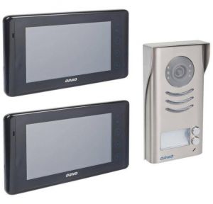 MURI MULTI zestaw wideodomofonowy 4-żyłowy, 2x LCD