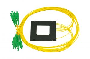Splitter optyczny z pigtail 1x8 1310/1550nm FC/PC