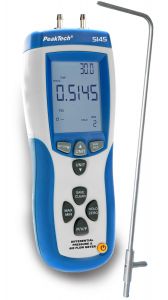 Miernik Różnicy Ciśnień USB PeakTech 5145