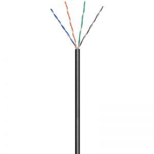 Skrętka CAT6e U/UTP PE żelowana 4x2xAWG24/7, 100m