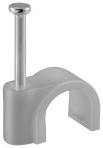 Floop, uchwyt kabla okrągły 6mm 100szt fixPOINT SZ