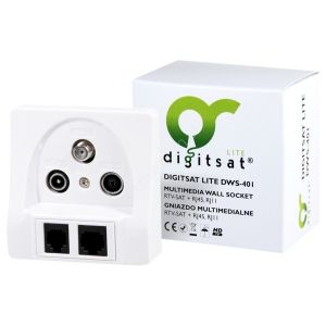 Gniazdo Multimedialne Digitsat DWS-401 końcowe