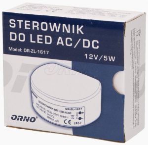 Zasilacz LED do puszki AC/DC 5W IP67 ZL-1617