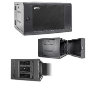 Szafa RACK 19\'\'\' HE6 500 RS wisząca otwierane body