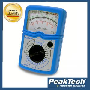 Multimetr analogowy 1000V 10A AC/DC PeakTech 3260