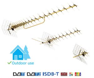 Antena UHF Funke ABM 4551 DVB-T/T2 4G INERT LTE