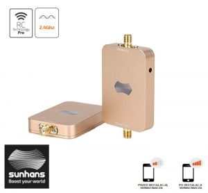 Wzmacniacz eSunRC sygnał WIFI Sunhans SHRC24G3WP