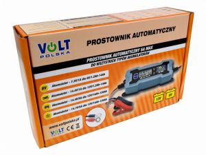 Prostownik automatyczny 6/12V LCD 5A