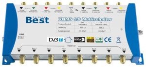 Multiswitch BEST HQMS 9/8 + zasilacz impulsowy