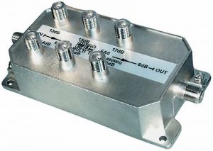 odgałęźnik FA 6VL Multitap, 5-1000 MHZ /pion/