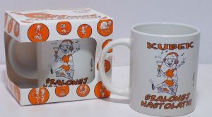 Kubek orange Szalonej Nastolatki 250ml BOX
