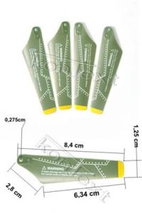Część S109G 4x Łopaty S109G-07 -03A